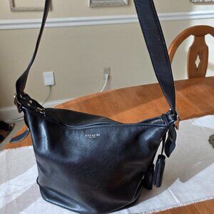 Coach 19889 Black Leather Legacy Duffle Bag